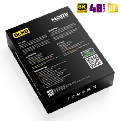 Кабель HDMI Dr.HD 2.1 0.5 м